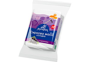 Сиркова маса солодка ХУТОРОК з родзинками 15%, 200г